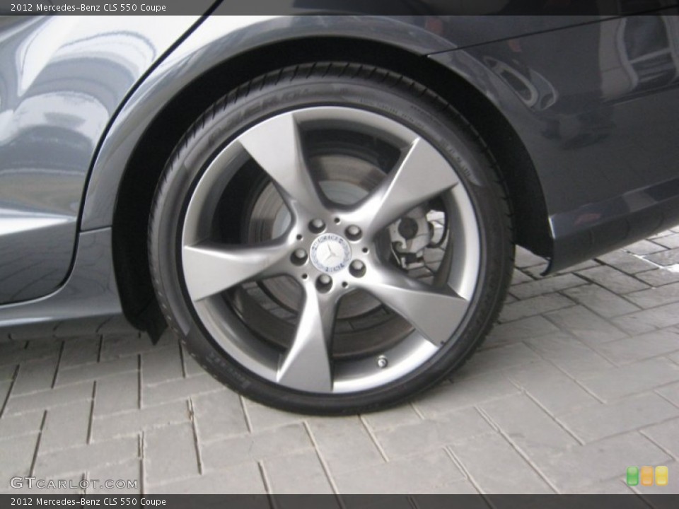 2012 Mercedes-Benz CLS 550 Coupe Wheel and Tire Photo #57495091