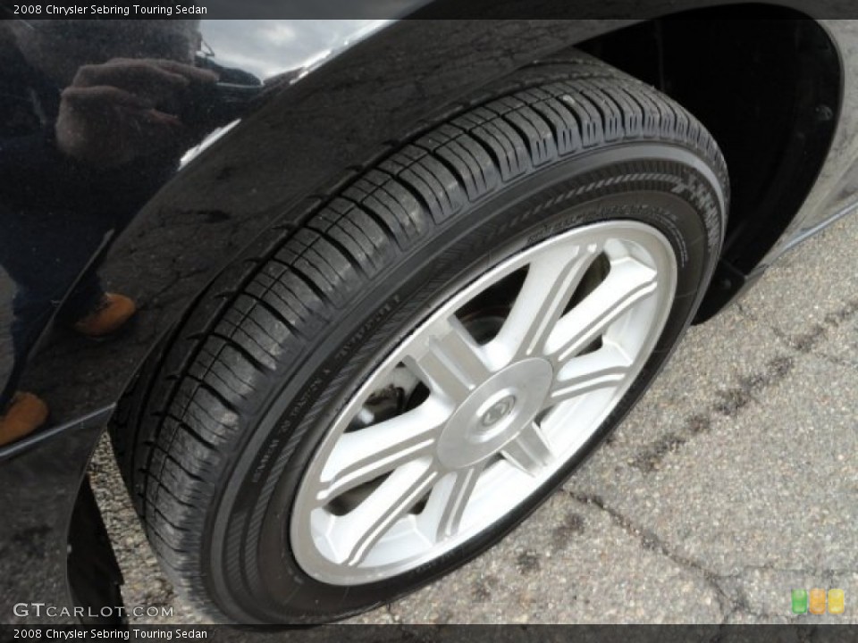 2008 Chrysler Sebring Touring Sedan Wheel and Tire Photo #57496897