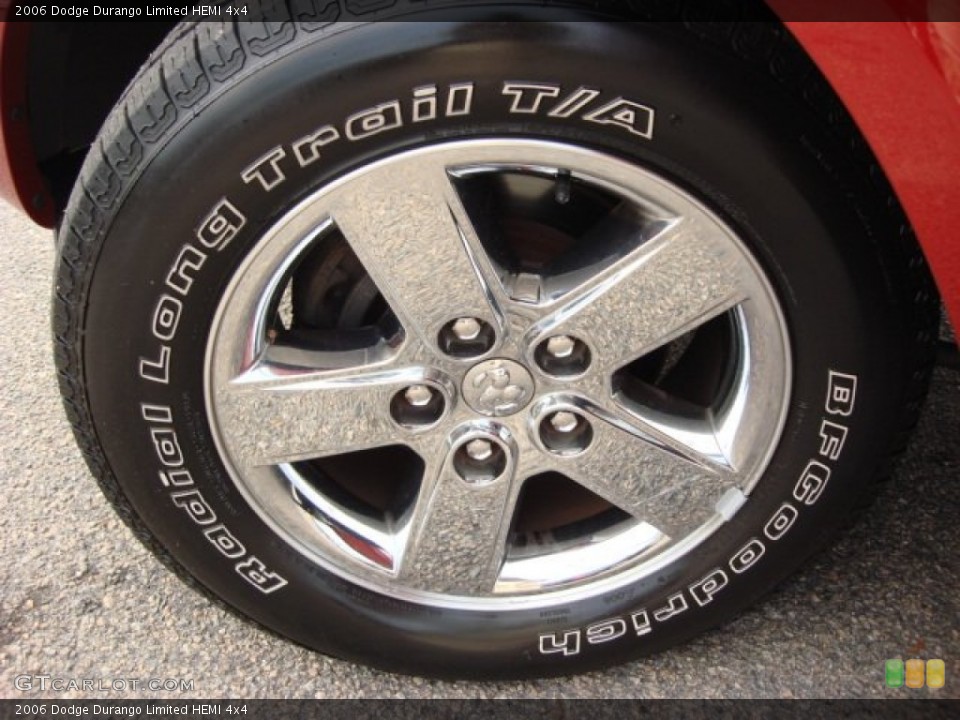 2006 Dodge Durango Limited HEMI 4x4 Wheel and Tire Photo #57498289