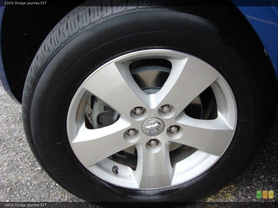 2009 Dodge Journey SXT Wheel and Tire Photo #57499640