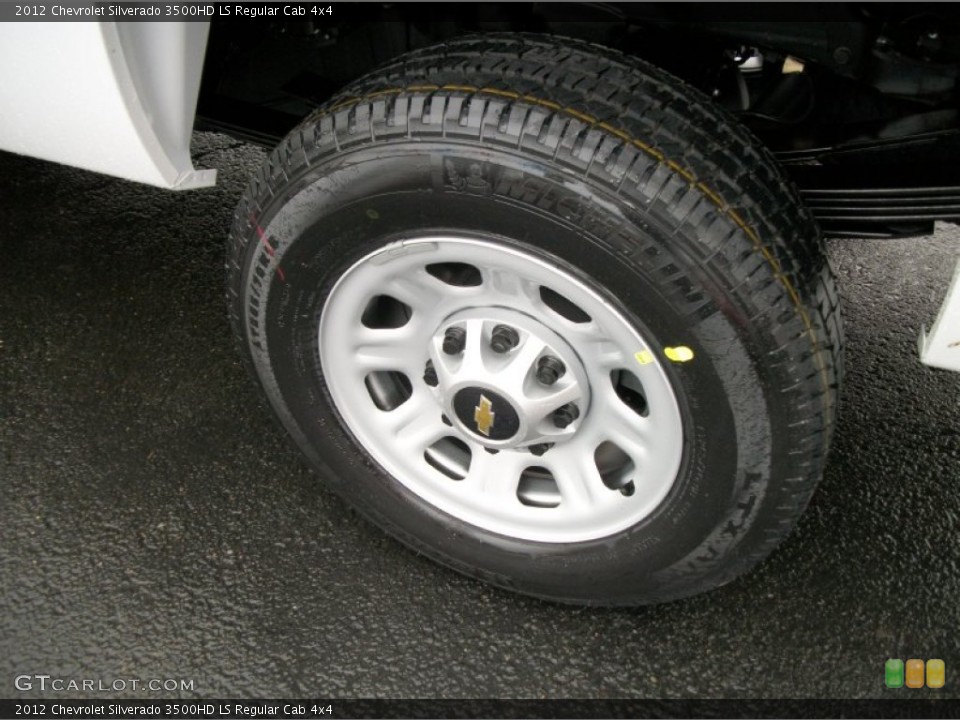 2012 Chevrolet Silverado 3500HD LS Regular Cab 4x4 Wheel and Tire Photo #57499882