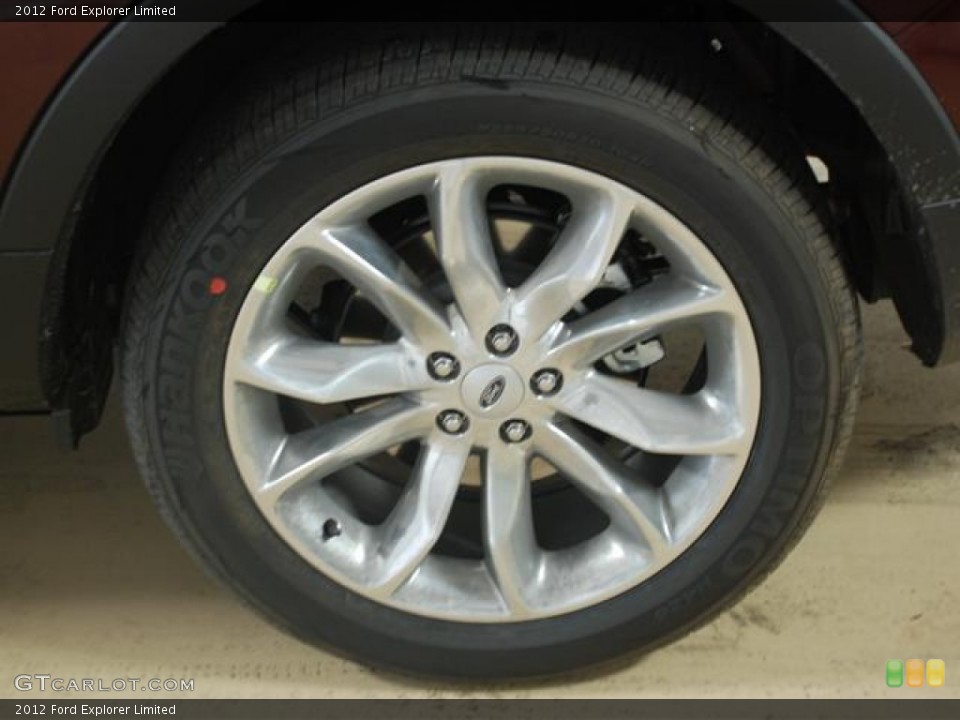 2012 Ford Explorer Limited Wheel and Tire Photo #57504376