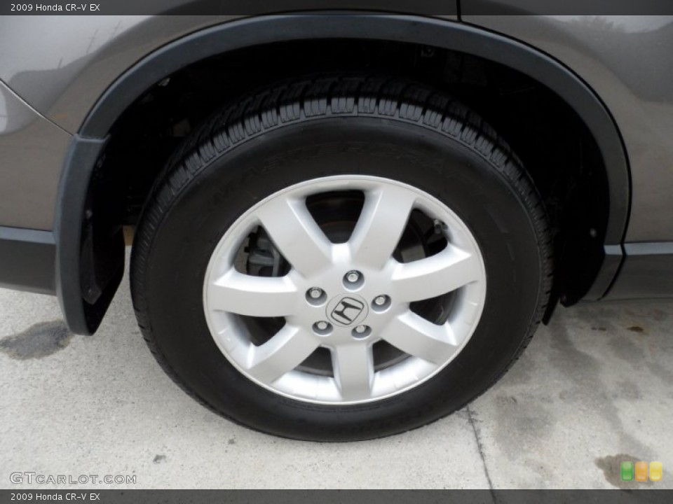 2009 Honda CR-V EX Wheel and Tire Photo #57508639