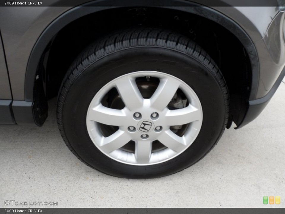 2009 Honda CR-V EX Wheel and Tire Photo #57508648