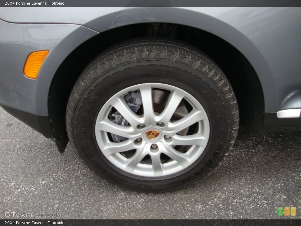 2004 Porsche Cayenne Tiptronic Wheel and Tire Photo #57519514