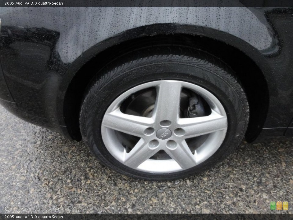 2005 Audi A4 3.0 quattro Sedan Wheel and Tire Photo #57520858