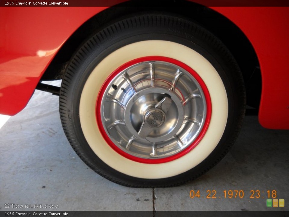 1956 Chevrolet Corvette Convertible Wheel and Tire Photo #57523420