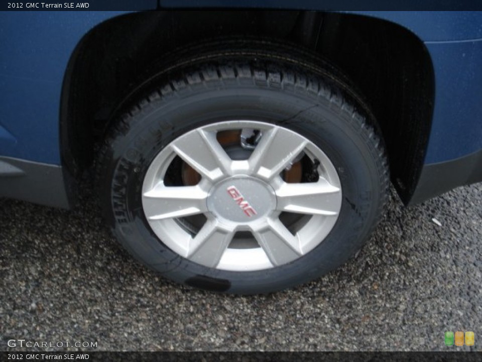 2012 GMC Terrain SLE AWD Wheel and Tire Photo #57527446