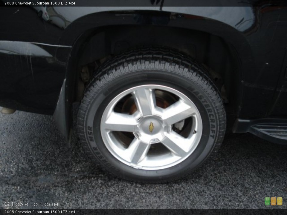 2008 Chevrolet Suburban 1500 LTZ 4x4 Wheel and Tire Photo #57530104