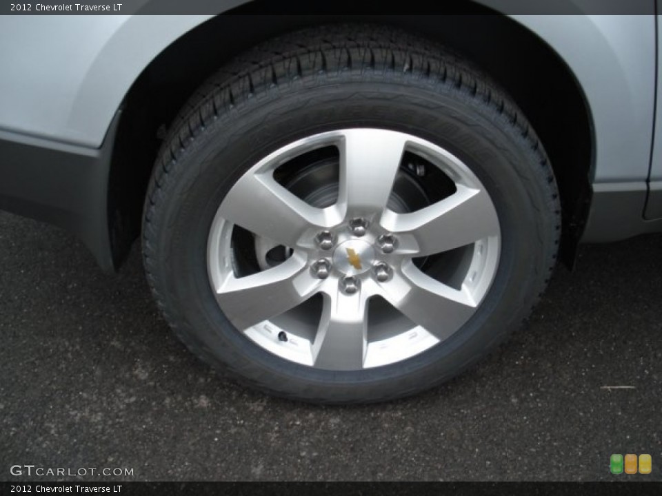 2012 Chevrolet Traverse LT Wheel and Tire Photo #57531022