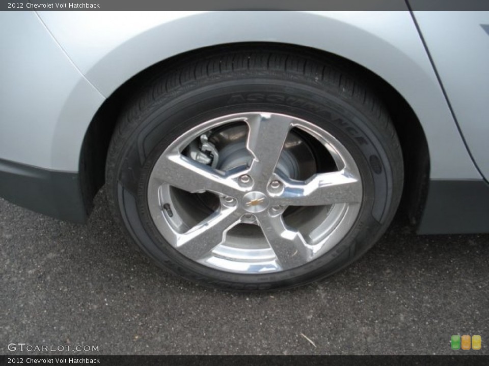 2012 Chevrolet Volt Hatchback Wheel and Tire Photo #57532642