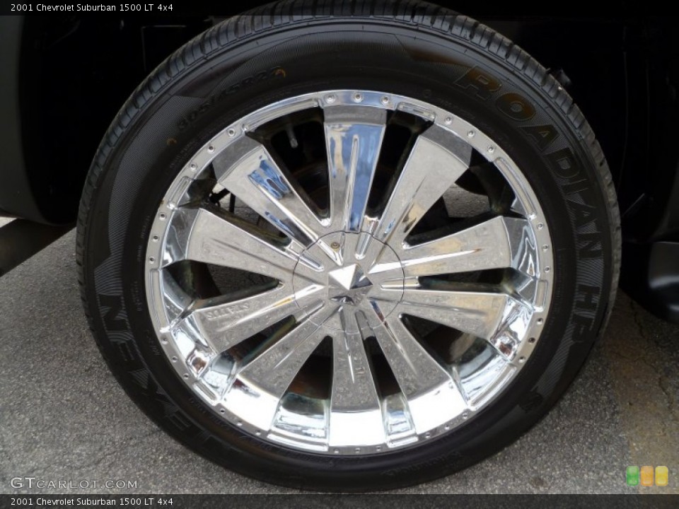 2001 Chevrolet Suburban Custom Wheel and Tire Photo #57541258