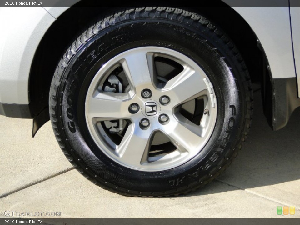 2010 Honda Pilot EX Wheel and Tire Photo #57542073