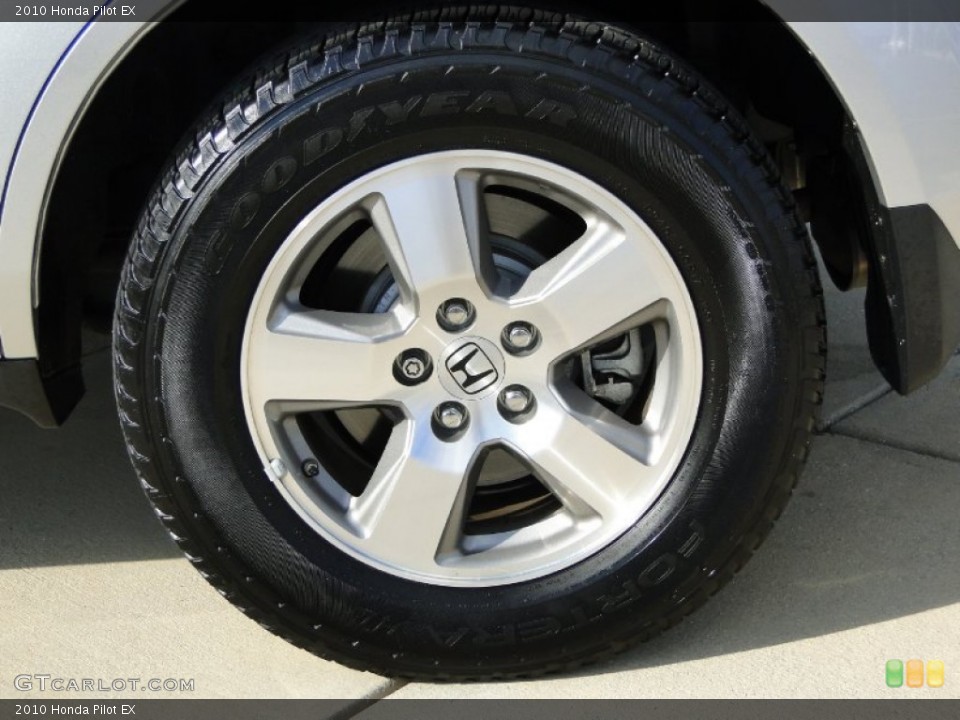 2010 Honda Pilot EX Wheel and Tire Photo #57542082