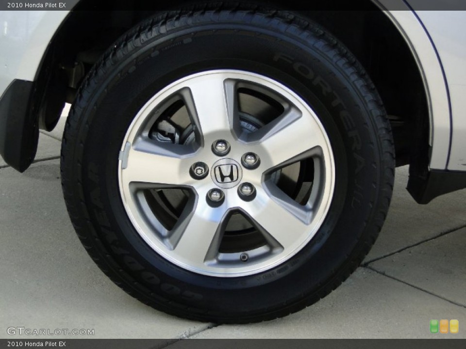 2010 Honda Pilot EX Wheel and Tire Photo #57542089