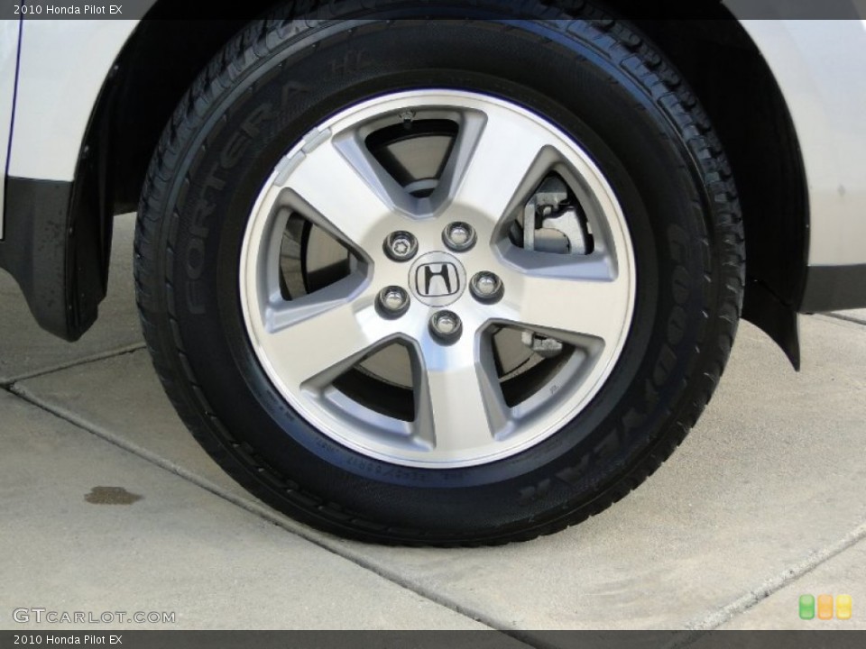 2010 Honda Pilot EX Wheel and Tire Photo #57542098