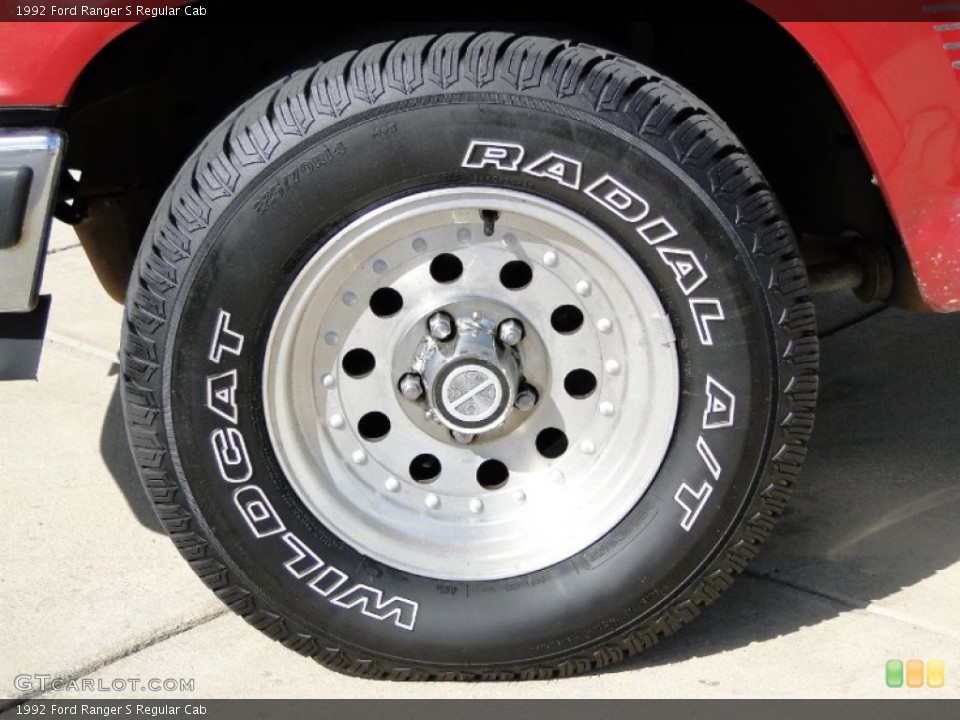 1992 Ford Ranger Wheels and Tires