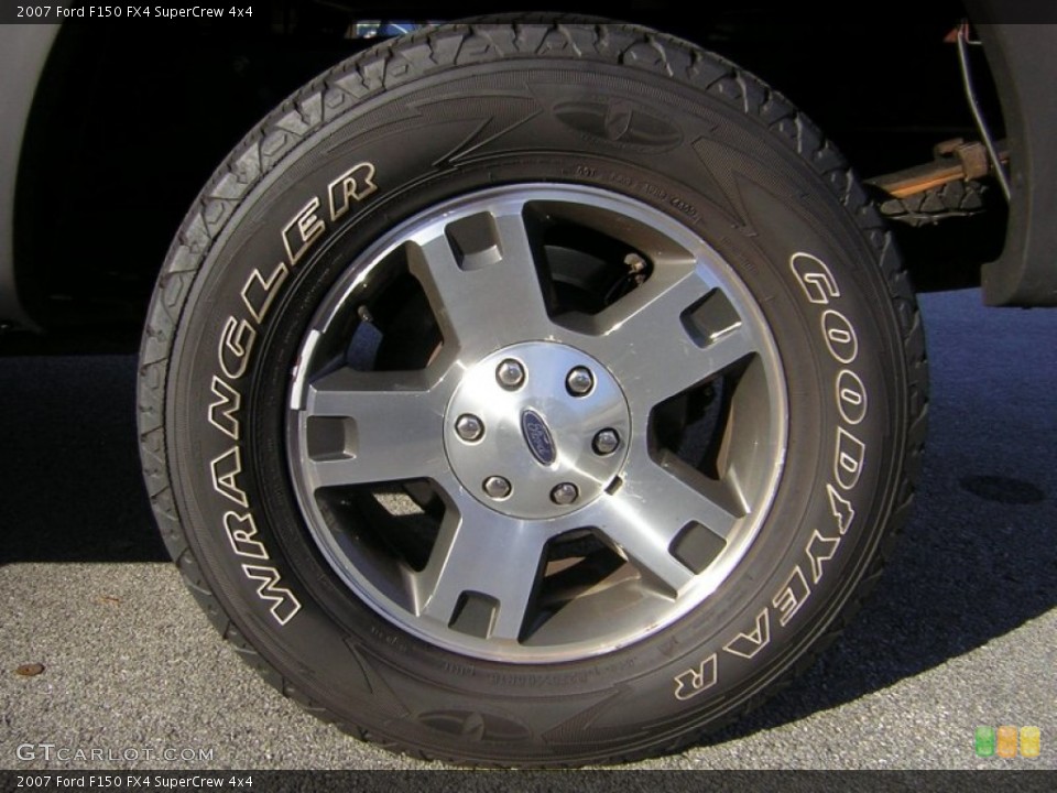 2007 Ford F150 FX4 SuperCrew 4x4 Wheel and Tire Photo #57546943