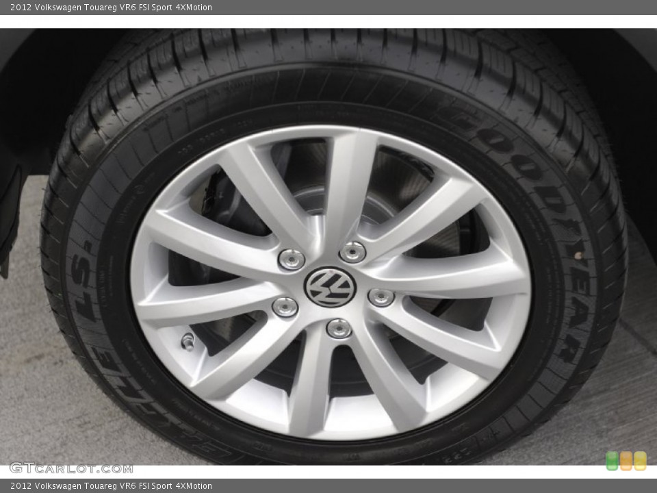 2012 Volkswagen Touareg VR6 FSI Sport 4XMotion Wheel and Tire Photo #57552522