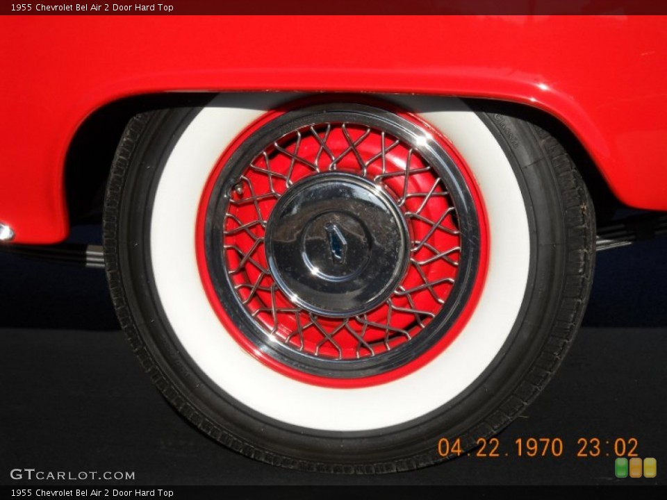 1955 Chevrolet Bel Air 2 Door Hard Top Wheel and Tire Photo #57553503
