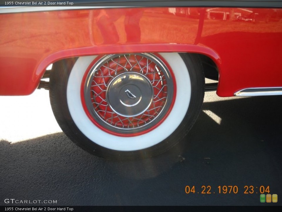 1955 Chevrolet Bel Air 2 Door Hard Top Wheel and Tire Photo #57553512