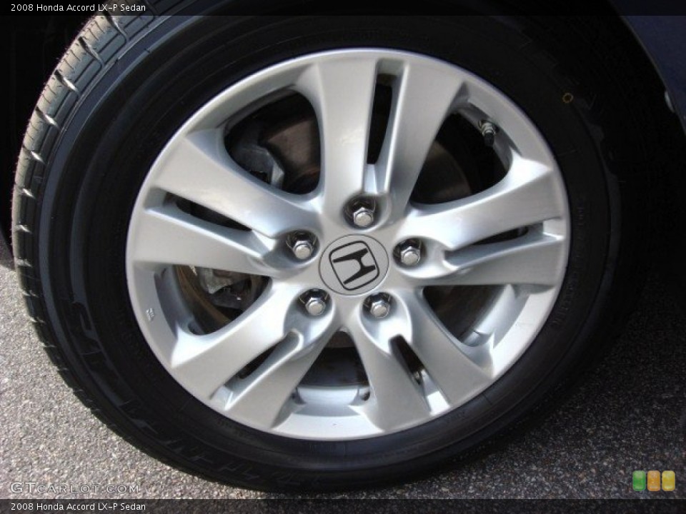 2008 Honda Accord LX-P Sedan Wheel and Tire Photo #57556996