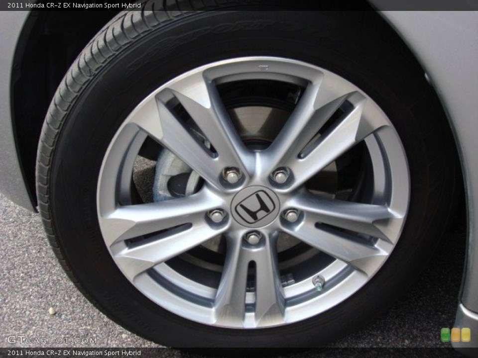 2011 Honda CR-Z EX Navigation Sport Hybrid Wheel and Tire Photo #57558620