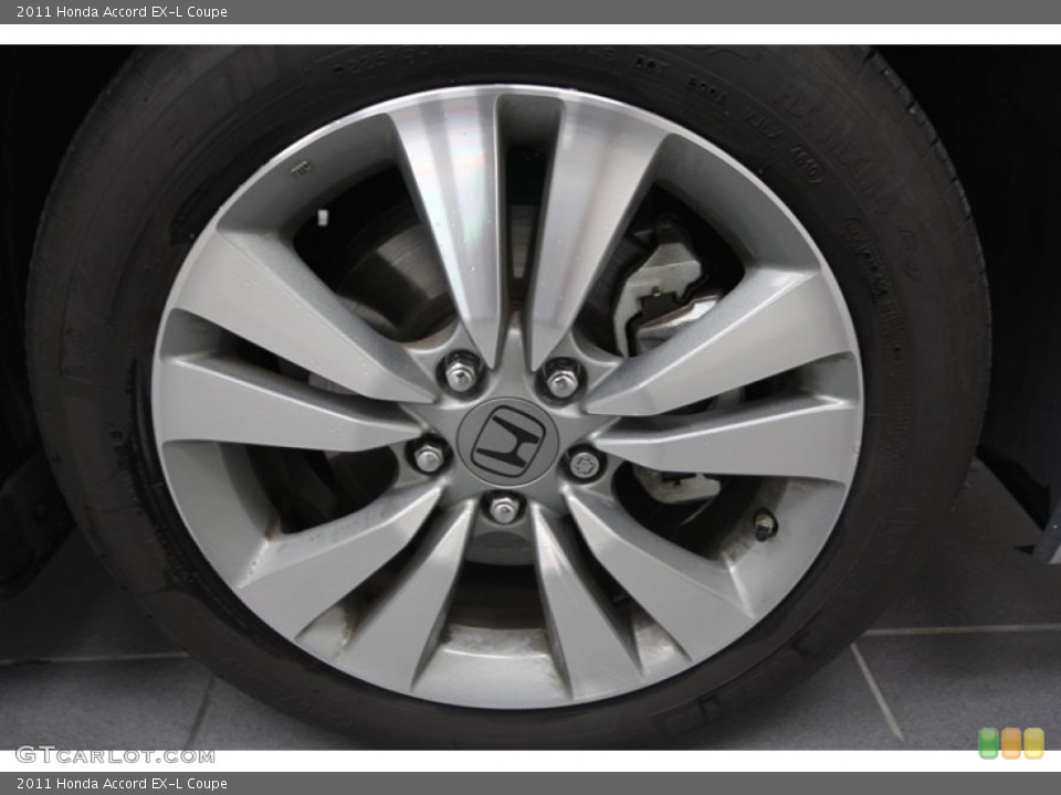 2011 Honda Accord EX-L Coupe Wheel and Tire Photo #57563368