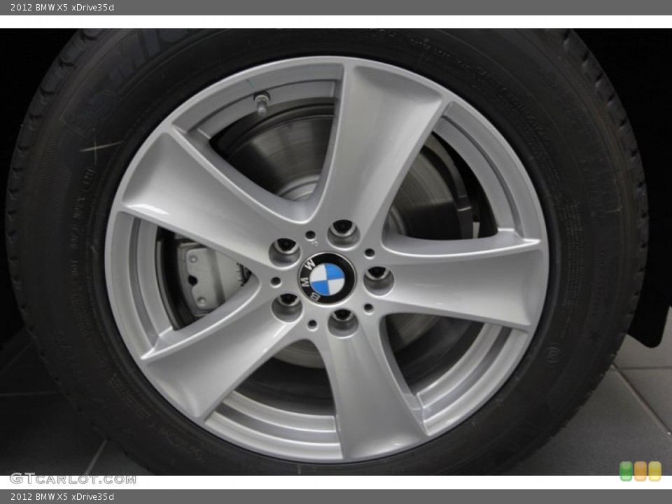 2012 BMW X5 xDrive35d Wheel and Tire Photo #57566958