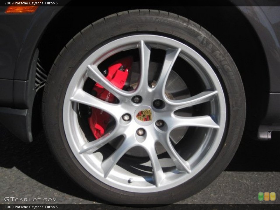 2009 Porsche Cayenne Turbo S Wheel and Tire Photo #57570202