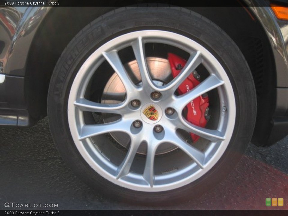 2009 Porsche Cayenne Turbo S Wheel and Tire Photo #57570226