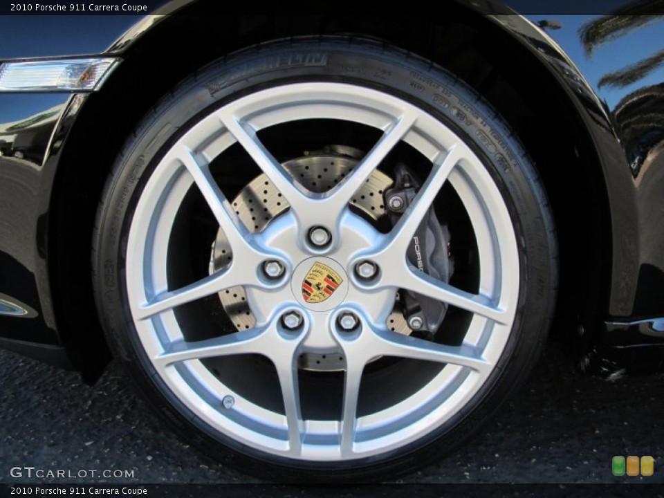 2010 Porsche 911 Carrera Coupe Wheel and Tire Photo #57570550