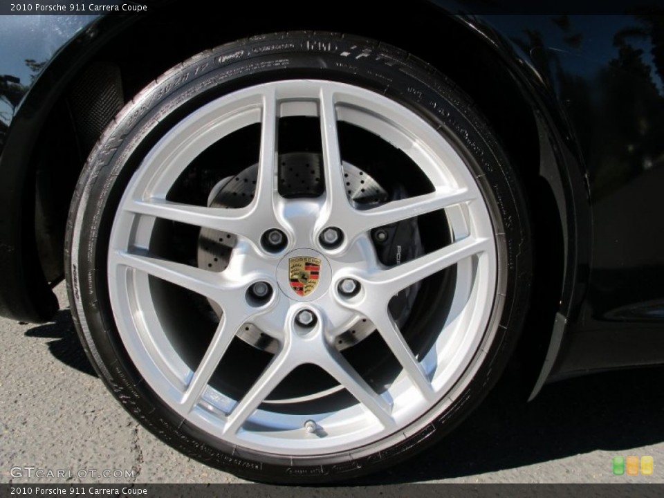 2010 Porsche 911 Carrera Coupe Wheel and Tire Photo #57570556