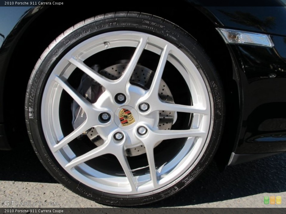 2010 Porsche 911 Carrera Coupe Wheel and Tire Photo #57570562