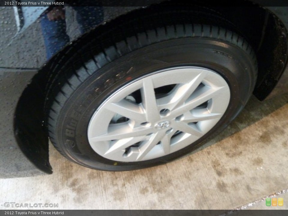 2012 Toyota Prius v Three Hybrid Wheel and Tire Photo #57572358