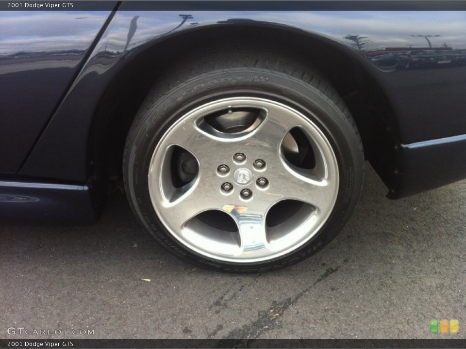2001 Dodge Viper GTS Wheel and Tire Photo #57574417