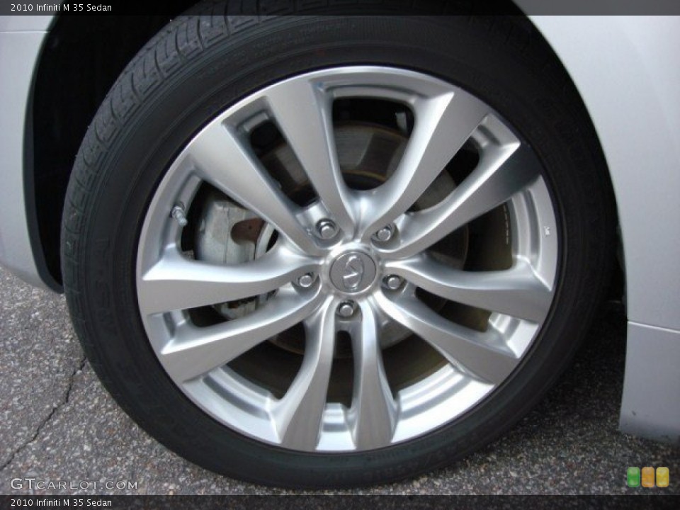 2010 Infiniti M 35 Sedan Wheel and Tire Photo #57578074