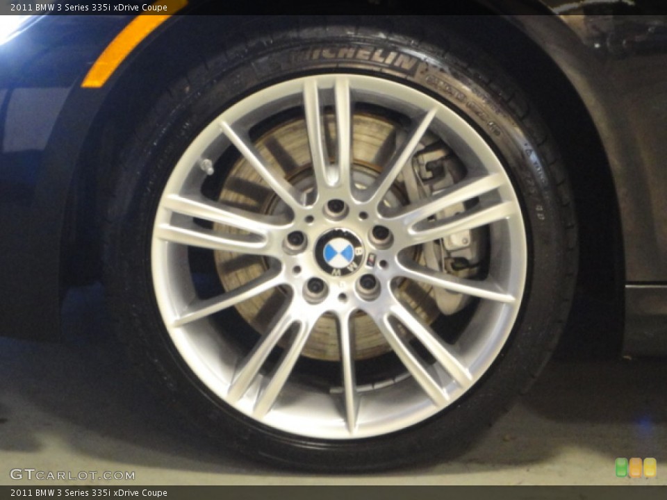 2011 BMW 3 Series 335i xDrive Coupe Wheel and Tire Photo #57580709