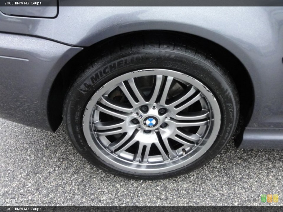 2003 BMW M3 Coupe Wheel and Tire Photo #57582373