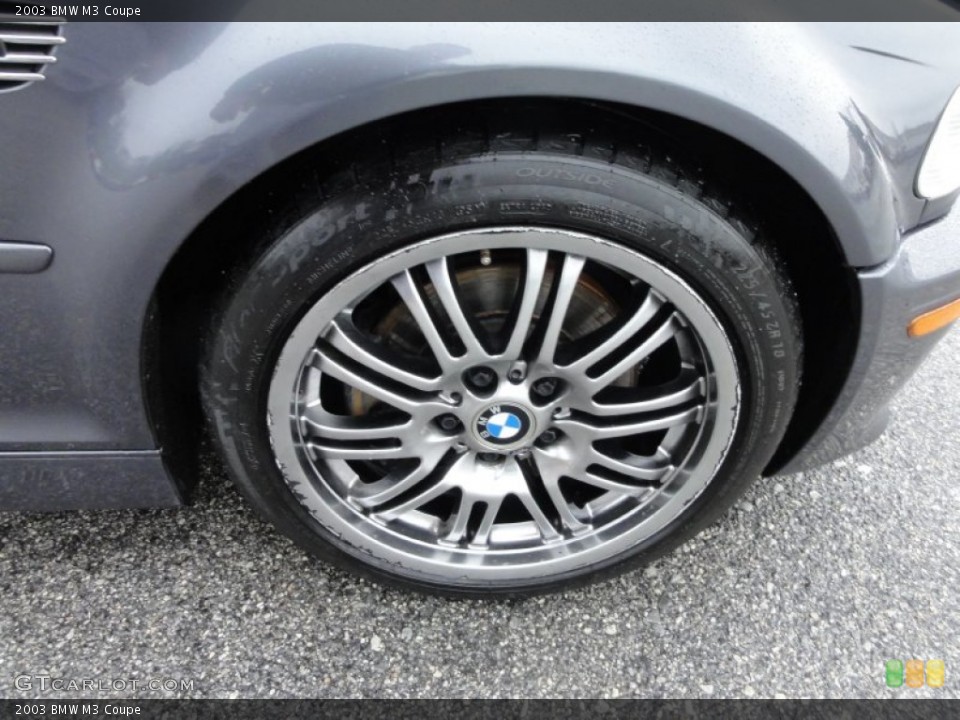 2003 BMW M3 Coupe Wheel and Tire Photo #57582384