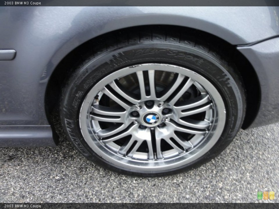 2003 BMW M3 Coupe Wheel and Tire Photo #57582454