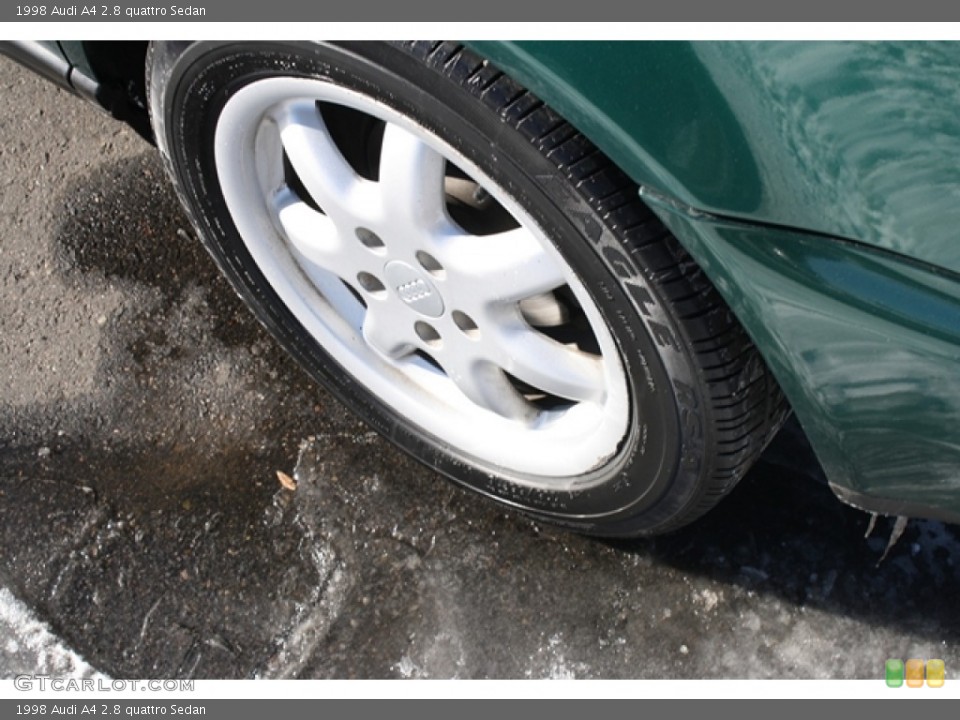 1998 Audi A4 2.8 quattro Sedan Wheel and Tire Photo #57583078