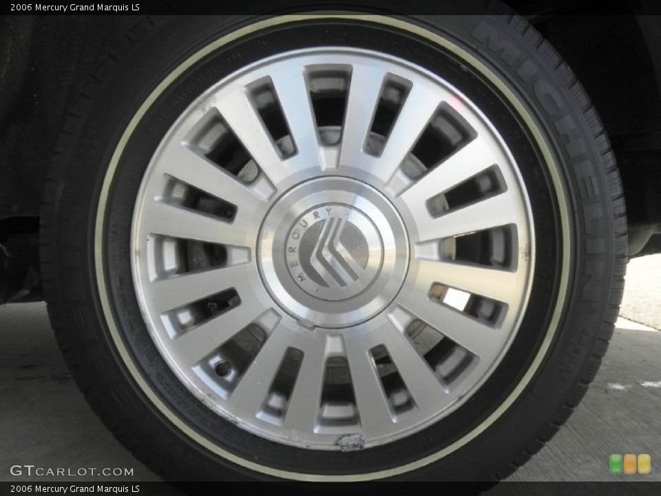 2006 Mercury Grand Marquis LS Wheel and Tire Photo #57584393