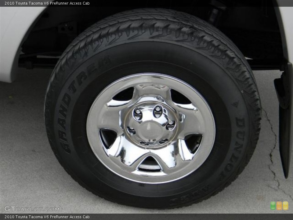 2010 Toyota Tacoma V6 PreRunner Access Cab Wheel and Tire Photo #57592039