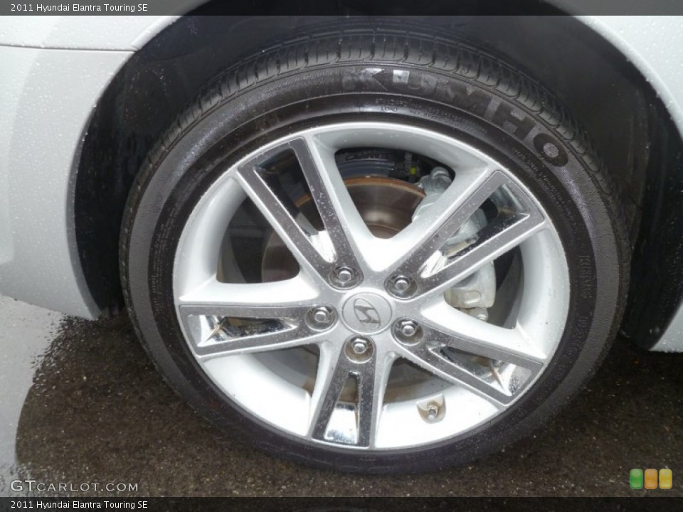 2011 Hyundai Elantra Touring SE Wheel and Tire Photo #57593436
