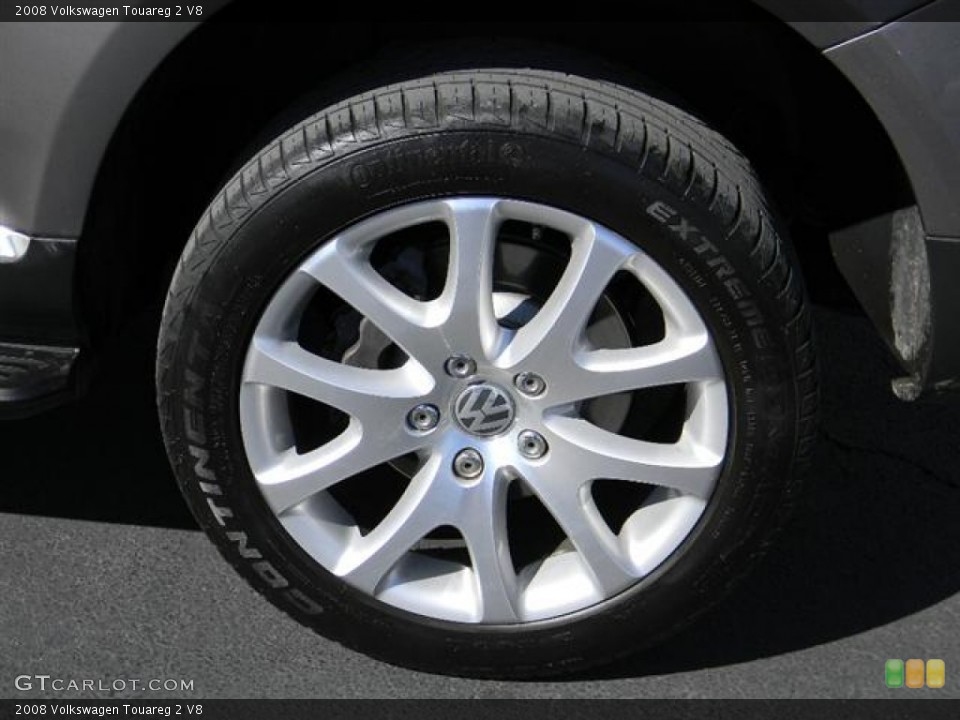 2008 Volkswagen Touareg 2 V8 Wheel and Tire Photo #57596533