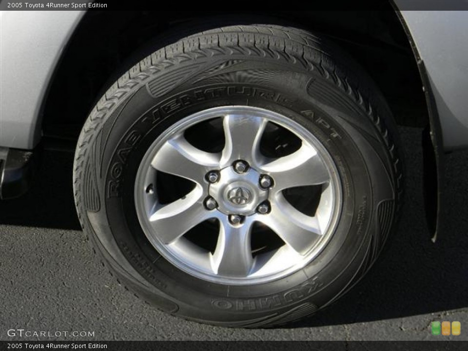 2005 Toyota 4Runner Sport Edition Wheel and Tire Photo #57602810