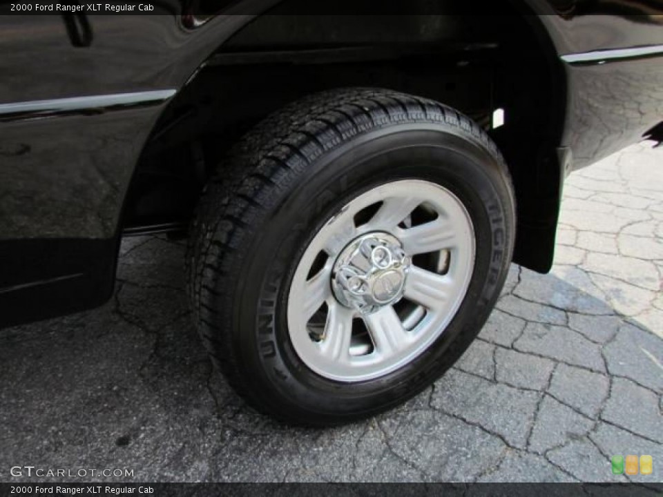 2000 Ford Ranger XLT Regular Cab Wheel and Tire Photo #57617155