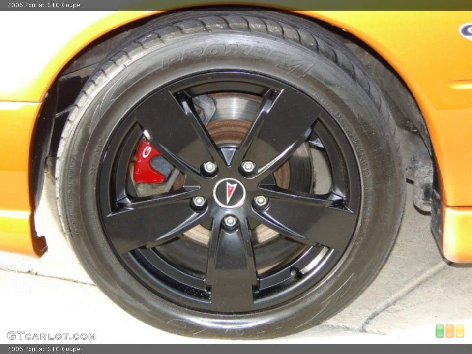 2006 Pontiac GTO Coupe Wheel and Tire Photo #57628510