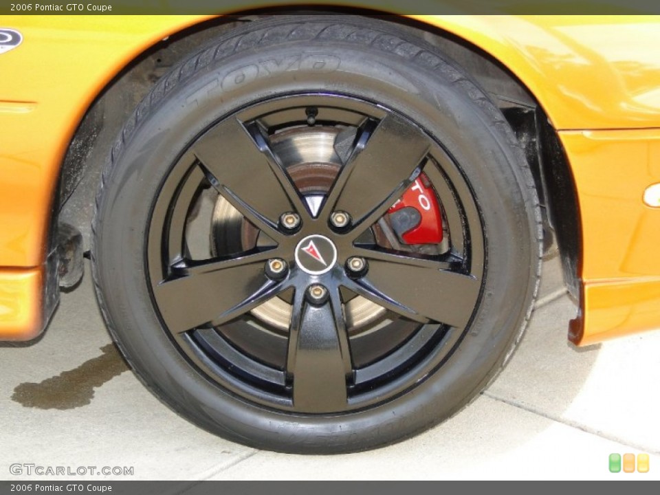 2006 Pontiac GTO Coupe Wheel and Tire Photo #57628528